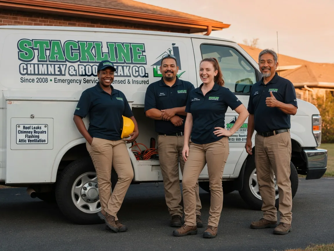 Chimney flashing repair company in Plainfield, MA
